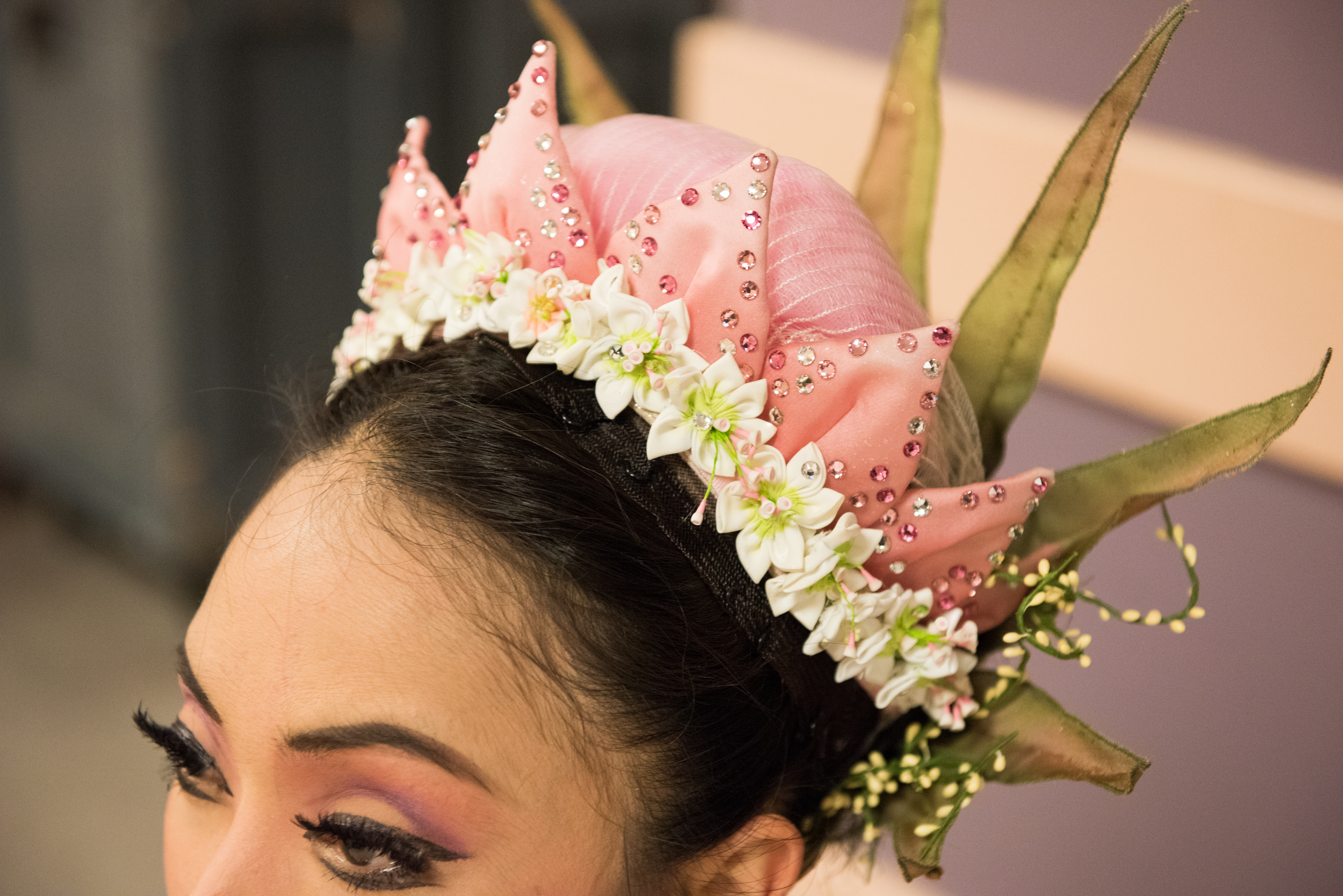 Crystals embedded into Princess Tea Flower's crown, worn by Stella Abrera
